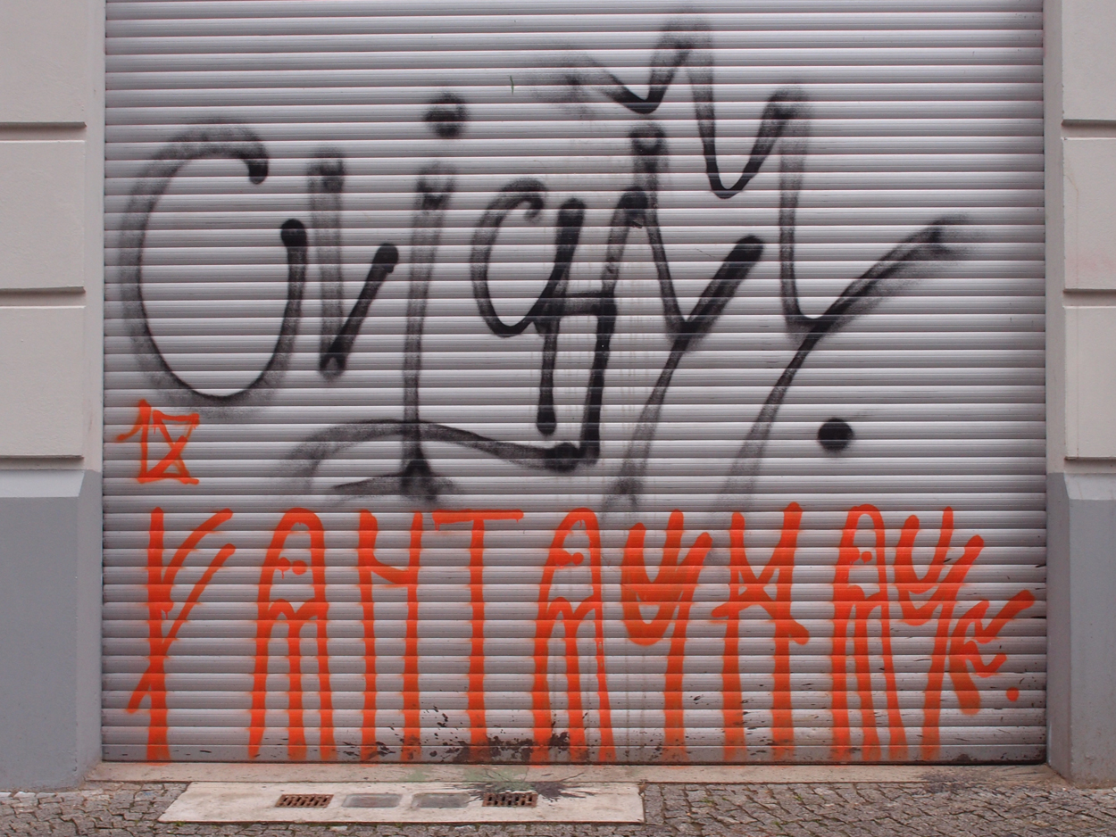 fotos de pixação em Berlim 2018/19